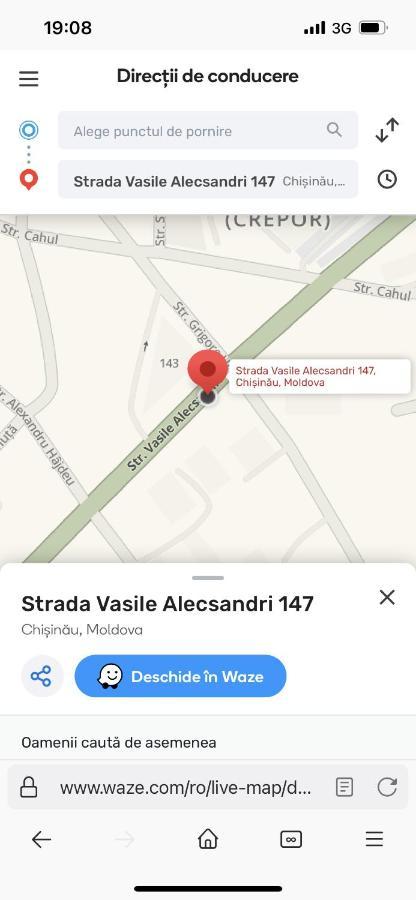 Apartament In The Center Of Kišiněv Exteriér fotografie